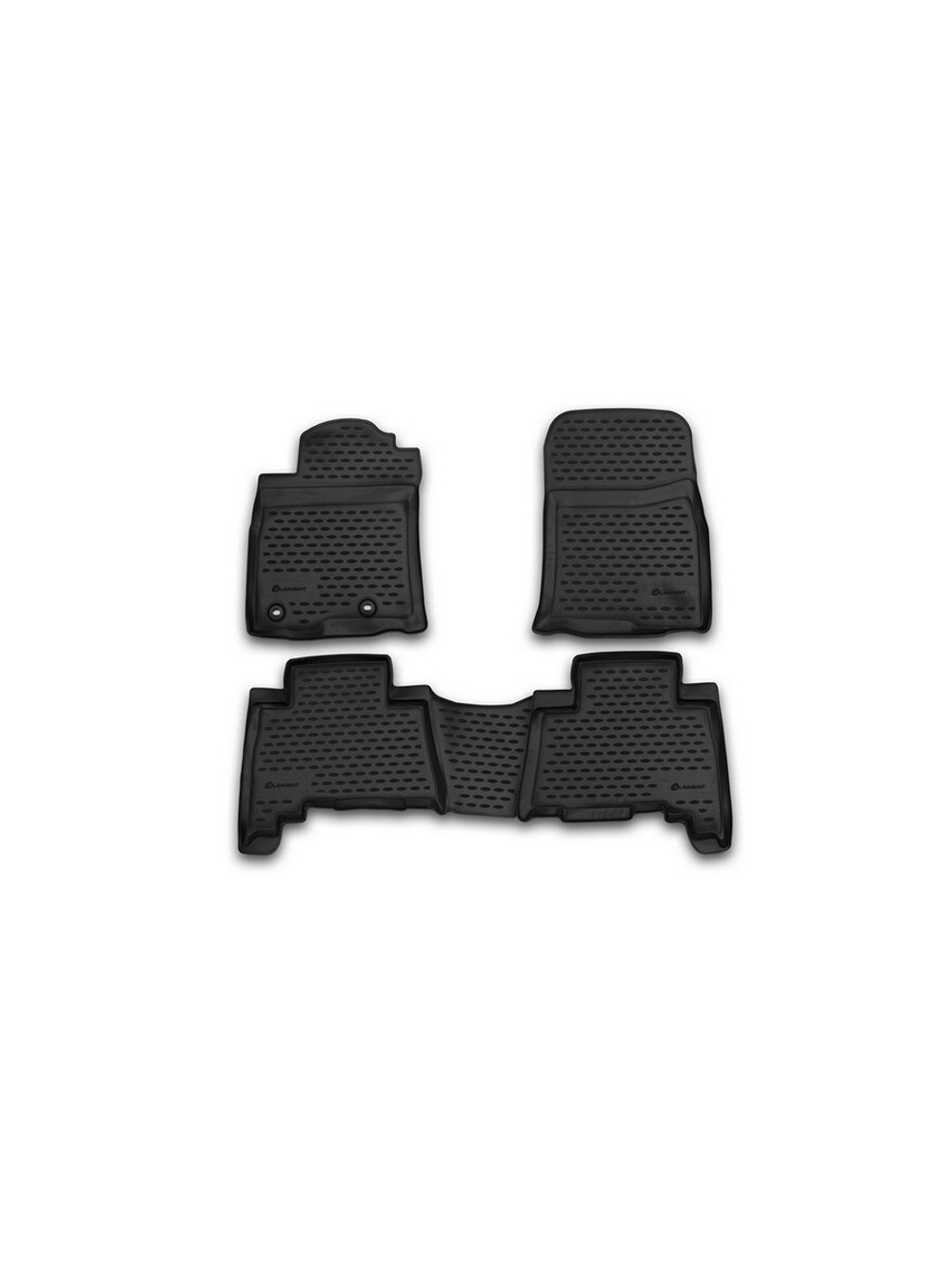 Коврики в салон для TOYOTA Land Cruiser 150 2013-2015, 2015-, 5 мест, 4 шт. (полиуретан) NLC.48.74.210K