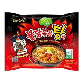 Лапша б/п со вкусом тушеной курицы  Samyang, Корея, 145 г