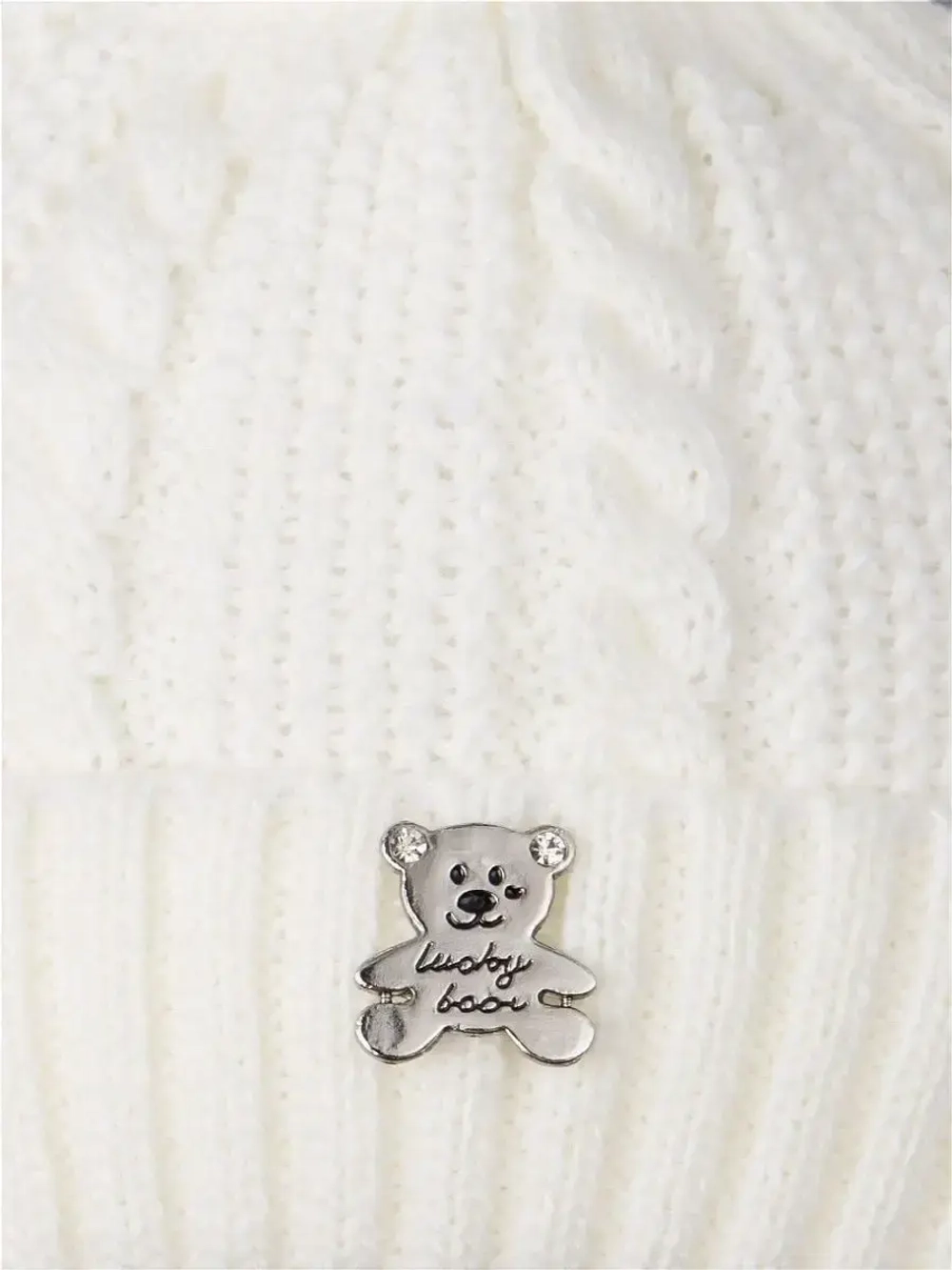 Шапка вязаная демисезонная для детей