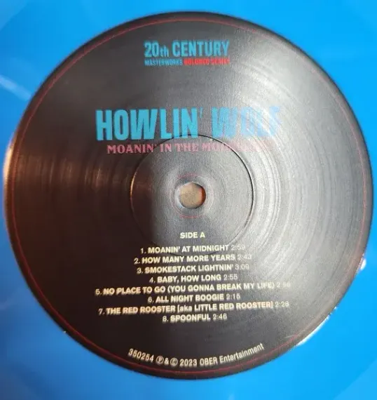 Howlin Wolf – Moanin In The Moonlight - Blue - LP