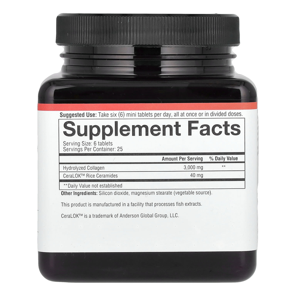 Youtheory, Skin, добавка для поддержки кожи, коллаген и керамиды, 150 мини-таблеток