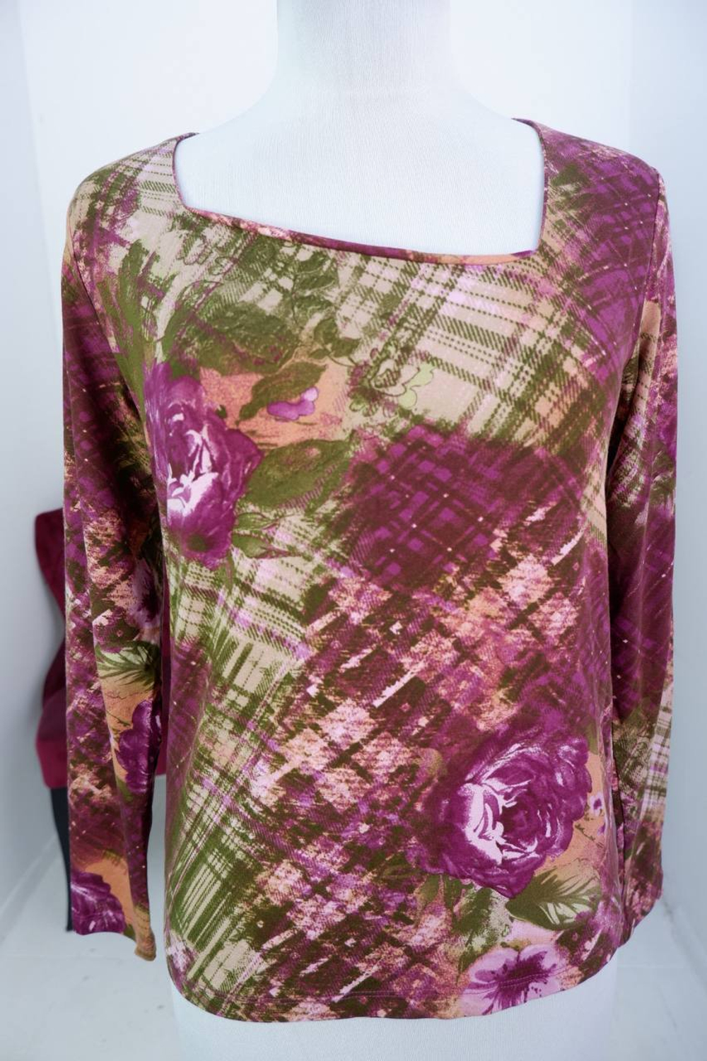 Лонг Perfotto из вискозы в осенних оттенках 46 размер