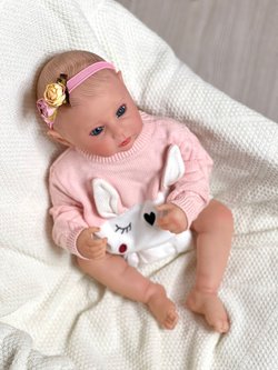 Кукла Реборн виниловая 48см (FA-913)