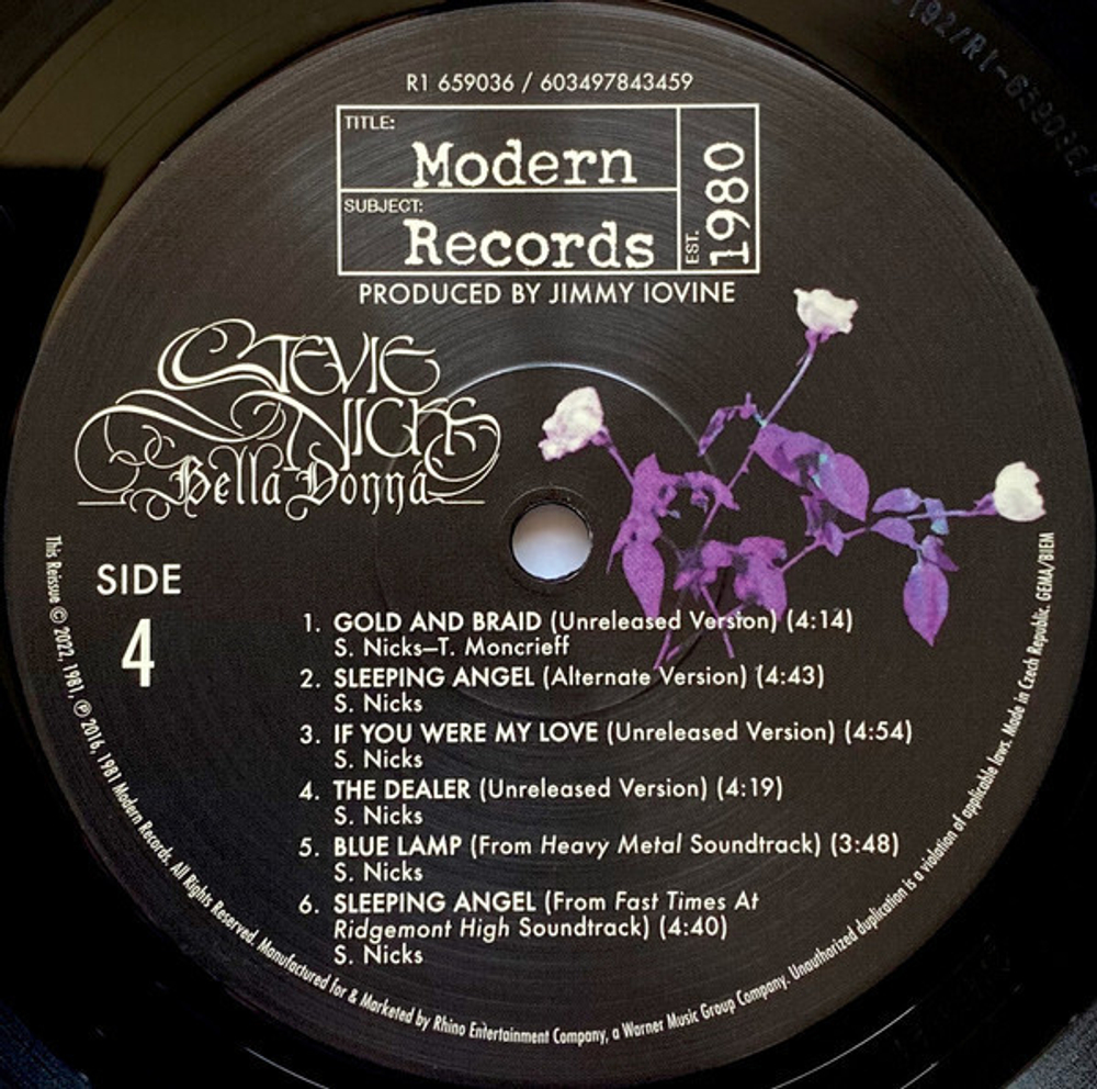 Stevie Nicks / Bella Donna (Deluxe Edition)(2LP)