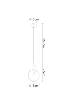 Подвесной светильник Arte lamp HANNAH