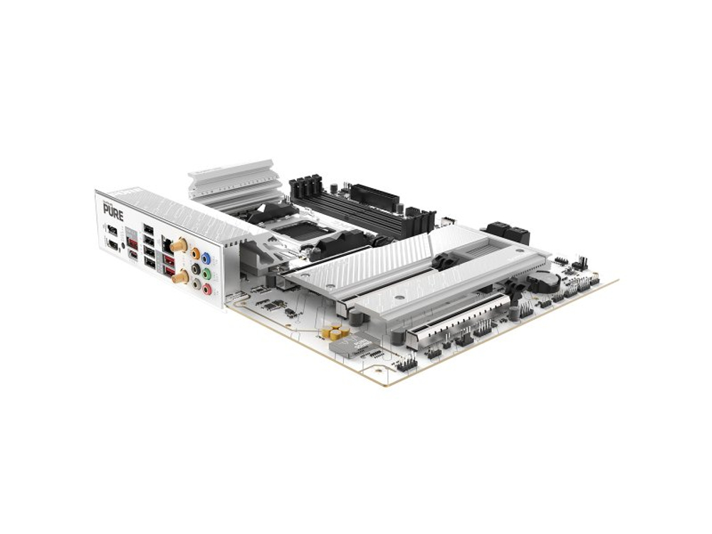 Материнская плата Sapphire Pure B850a Wifi 7, Socket AM5, AMD B850, ATX, RTL [52123-11-40G]