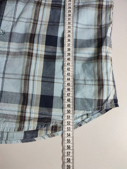 Рубашка Timberland хлопковая в клетку на 10 лет