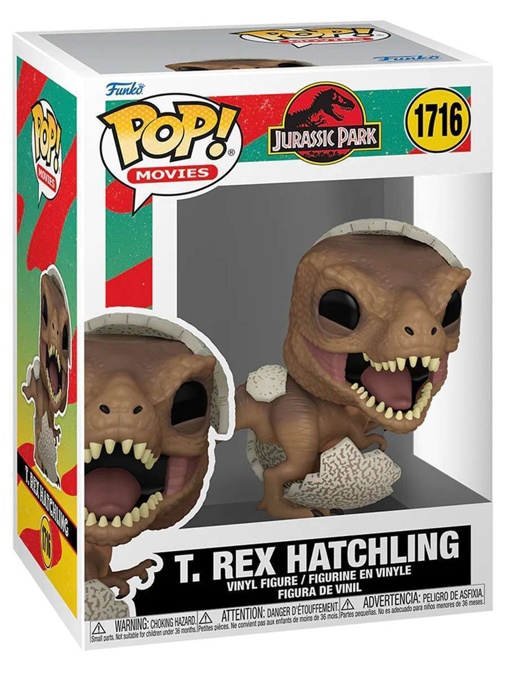 Фигурка Funko POP! Movies Jurassic Park T. Rex Hatchling (1716) 75986