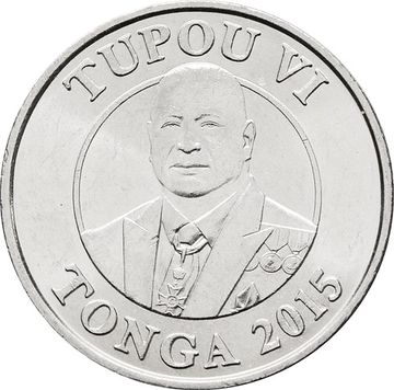5 сенити 2015 Тонга