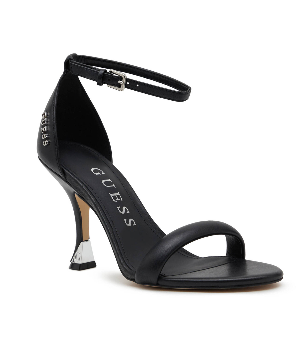 Босоножки на шпильках Guess - черный(FLPKAB LEA03)