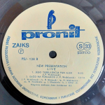 The New Presentation / Live (LP)