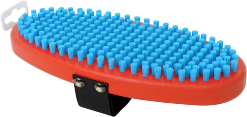 Щетка SWIX T160O из голубого нейлона для финишной доводки, овальная