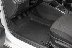 Резиновые коврики с высоким бортом для Hyundai Solaris 2010-2016, Seintex.82222