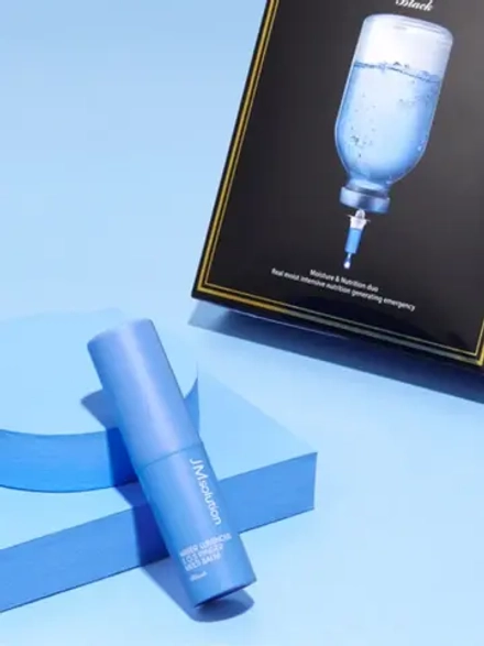JMSOLUTION - БАЛЬЗАМ-СТИК ДЛЯ ЛИЦА УВЛАЖНЯЮЩИЙ WATER LUMINOUS S.O.S RINGER MULTI BALM BLACK, 10 МЛ