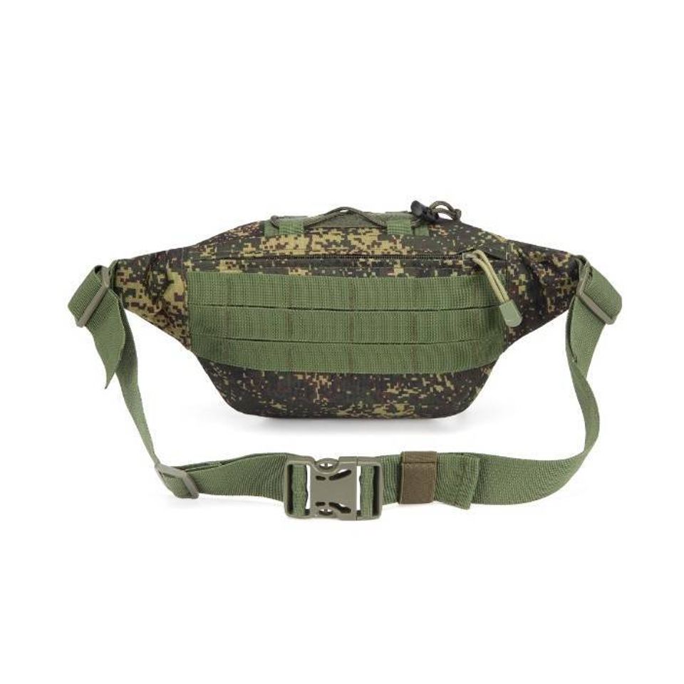 Cумка тактическая на пояс MOLLE (зеленая цифра)