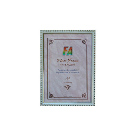 FA пластик Камея белый 30х40