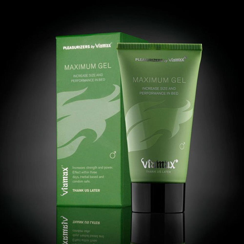 Возбуждающий гель Viamax Maximum Gel, усиление эрекции, 50 мл