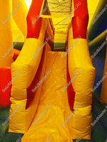 Коммерческий надувной батут "Сказочный комплекс" с крышей