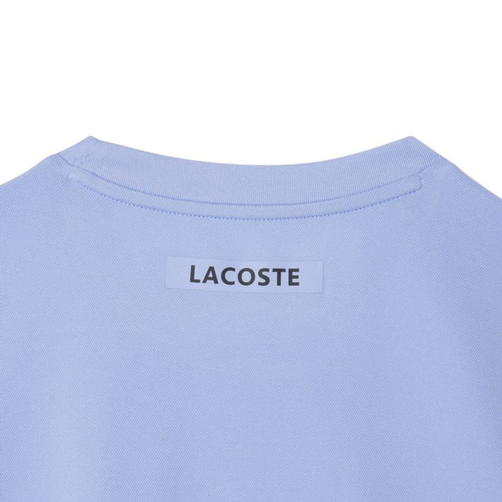 Теннисная футболка Lacoste Ultra Dry Printed - purple