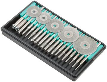 Шарошки и круги отрезные с алмазным напылением 25 шт.