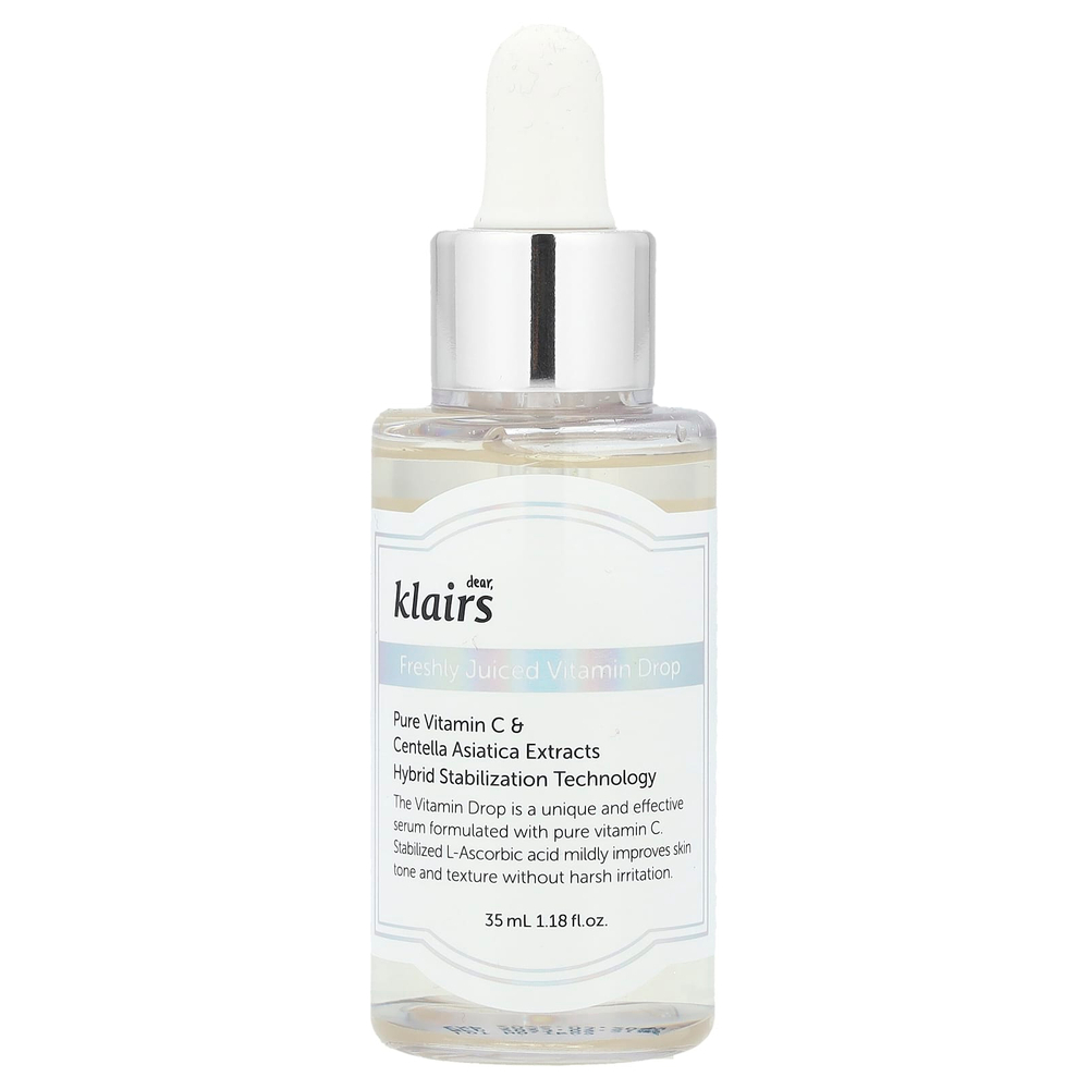 Dear, Klairs, Freshly Juiced Vitamin Drop, витаминная сыворотка, 35 мл (1,18 жидк. унции)