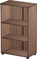 Стеллаж средний Стандарт-Pro ясень шимо темный