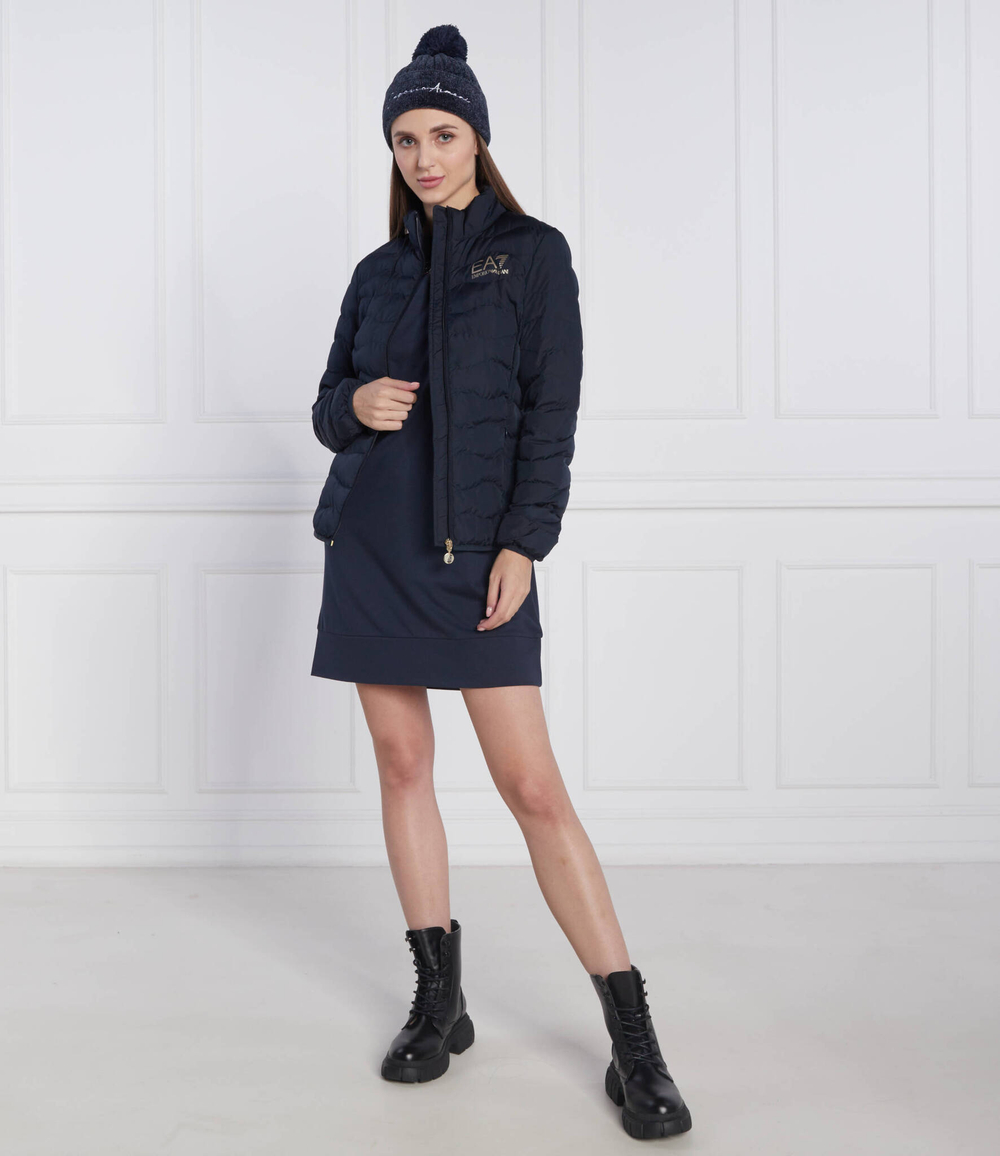 пуховая куртка EA7 - темно-синий(8NTB21 TNF8Z)