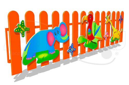 Ограждение детской площадки «Африка»