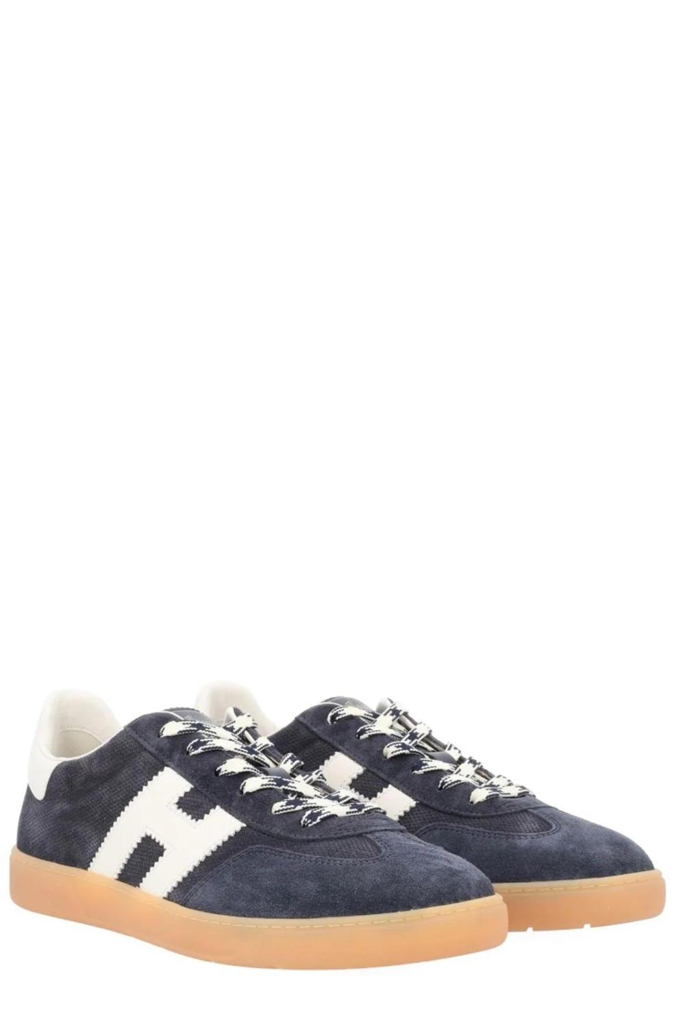 Кроссовки Hogan Logo-Patch Lace-Up Sneakers