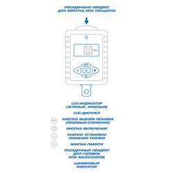 KING TONY (34307-1A) Динамометрический адаптер серии "DIGITAL", 3/8", 27-135 Нм