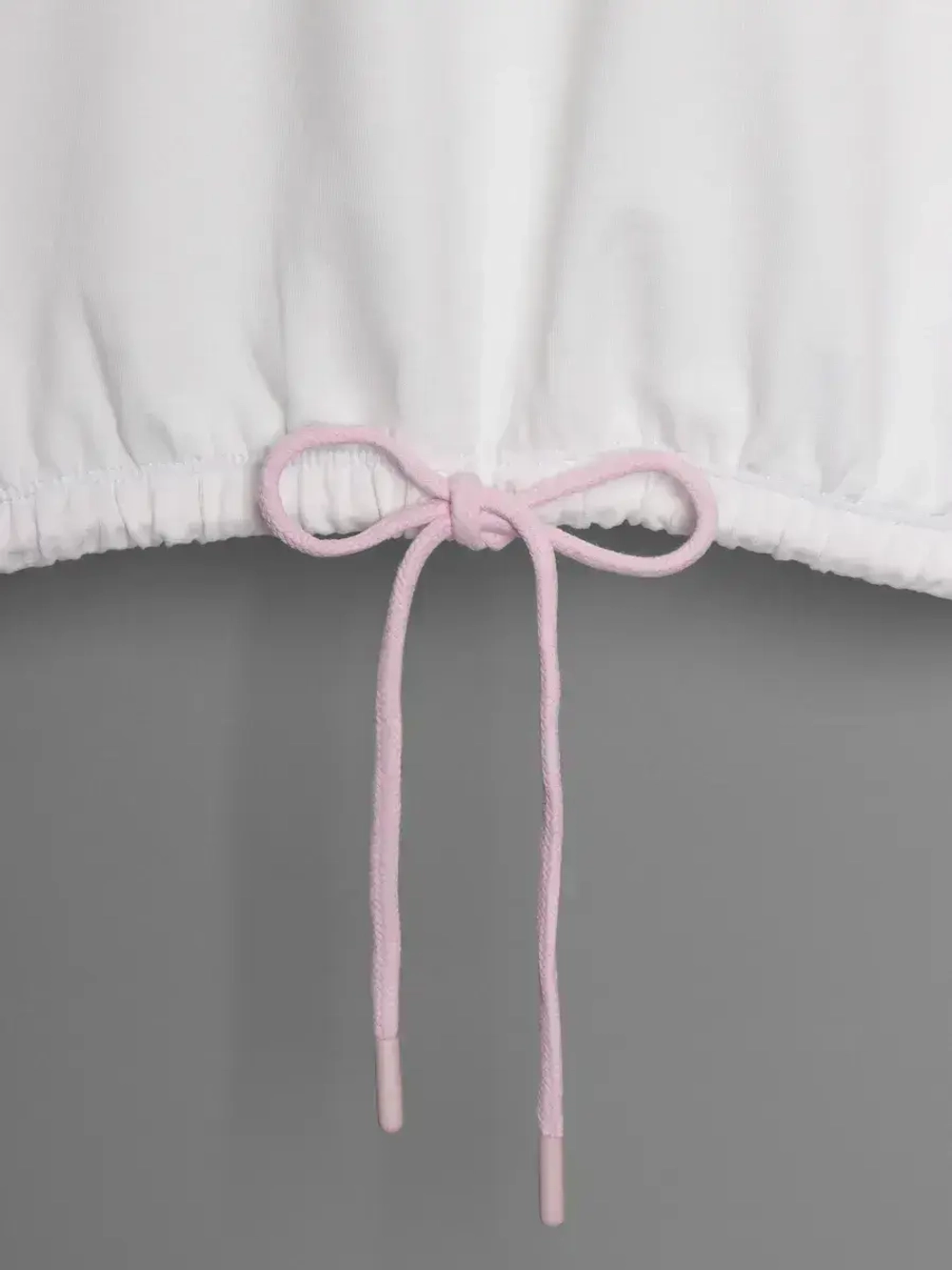 Свитшот для девочки осенний с завязками