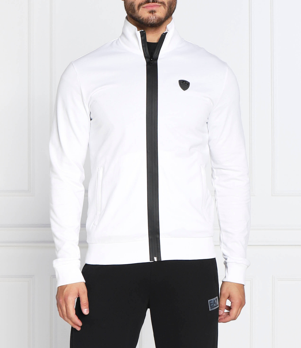 Худи EA7 - белый(8NPM09 PJBPZ)