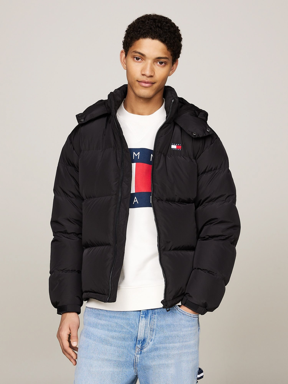 Пуховик Tommy Jeans Alaska Black