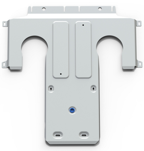 Защита КПП Rival для Mercedes-Benz S-klasse W222 (V - 3.0D; 4.7) 4WD 2013-2017 (устанавл-ся совместно с 333.3935.1), штампованная, алюминий 4 мм, с крепежом, 333.3936.1