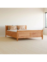 Кровать двуспальная 180х200 из дуба с ящиками