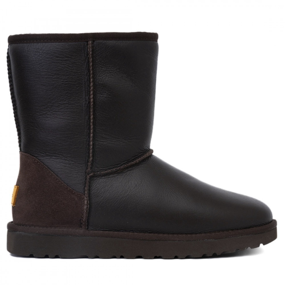 UGG Mens Classic Short Metallic Chocolate