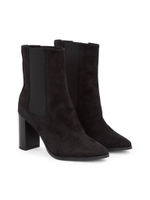 Кожаные челси на каблуке Calvin Klein - черный(HW0HW02192)