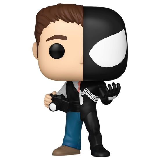 Фигурка Funko POP! Bobble Marvel Split Peter Parker/Symbiote Suit (Exc) (1478)​ 84954 / Фигурка Фанко ПОП! по мотивам вселенной "Марвел", Питер Паркер