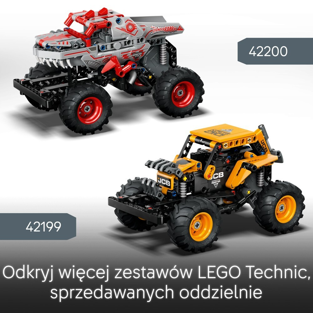 LEGO Technic/ Monster Jam ThunderROARus с оттягивающим приводом/ 42200