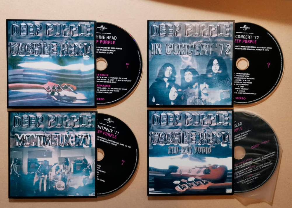 Deep Purple / Machine Head (Coloured Vinyl)(LP + 3CD + Blu-ray Audio)