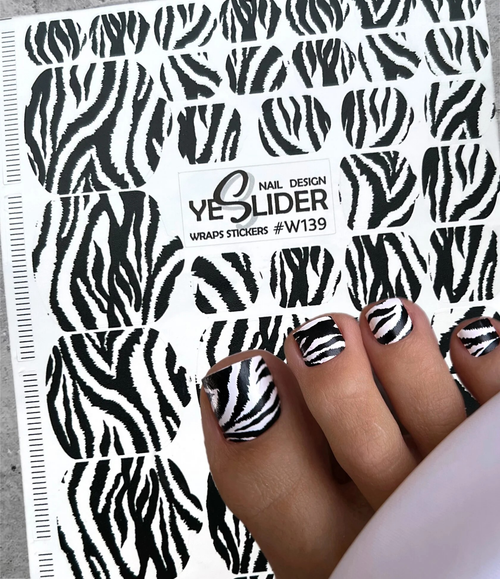 Пленка для педикюра W139