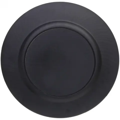 Блюдо для сервировки пластиковое 33см «Магия ветра» серебро