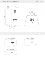 Шезлонг-лежак металлический Siesta Contract Tropic, белый, бежевый