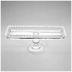 БЛЮДО СЕРВИРОВОЧНОЕ "SWEETY" НА НОЖКЕ 30Х13Х10 СМ