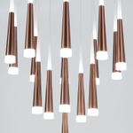 Citilux Вегас CL227163 LED Люстра каскадная Коричневая