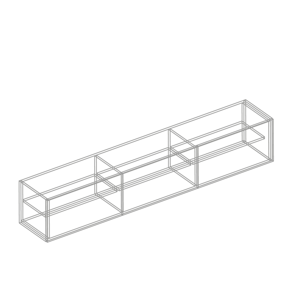 Тумба ТВ "Тефия" подвесная 2000