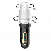 Автоматический мастурбатор с функциями ротации и вибрации Secwell Automatic Rotation+Vibration Male Masturbator SW1067