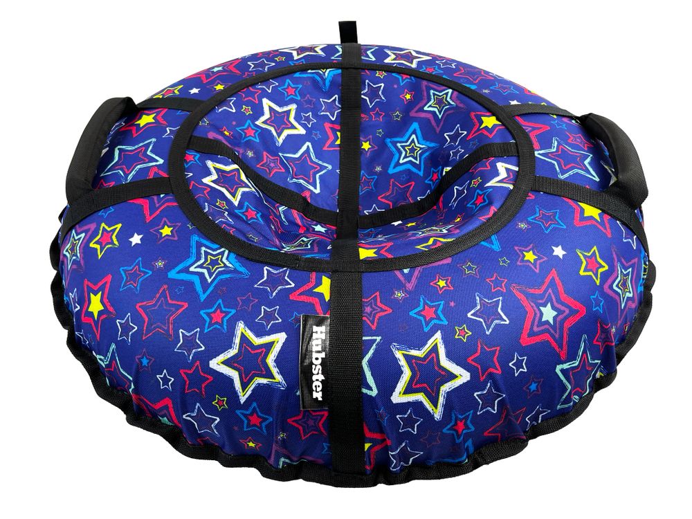 Тюбинг Hubster Люкс Pro S Звезды синие