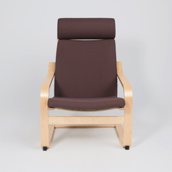 Кресло для отдыха RELAX, ткань, коричневый 10858-15