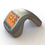 Часы будильник RST радиоконтролируемые Snail 117 Графит